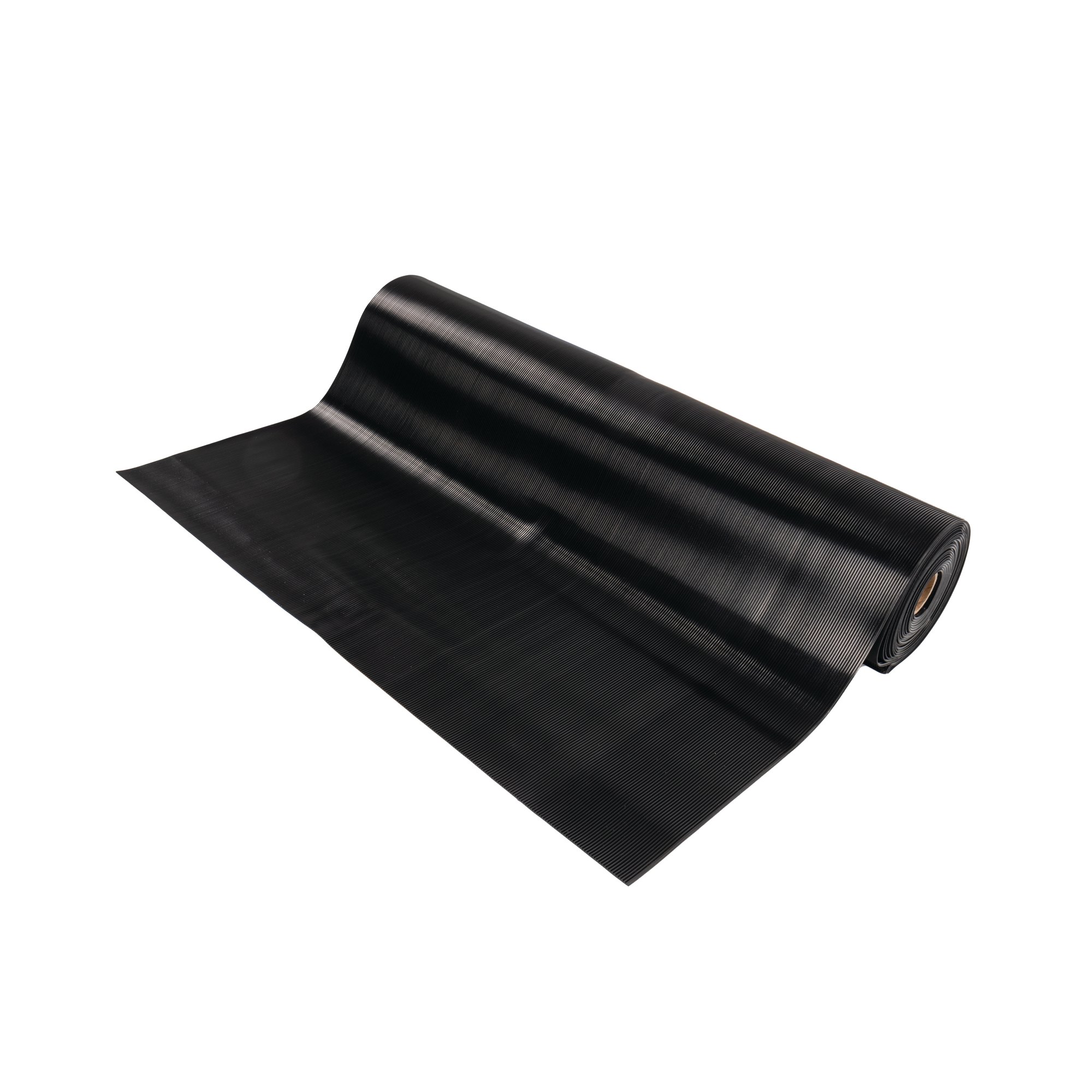 5 Star Ribbed Runner Mat 1.2m x 5m x 3mm Black FS712753
