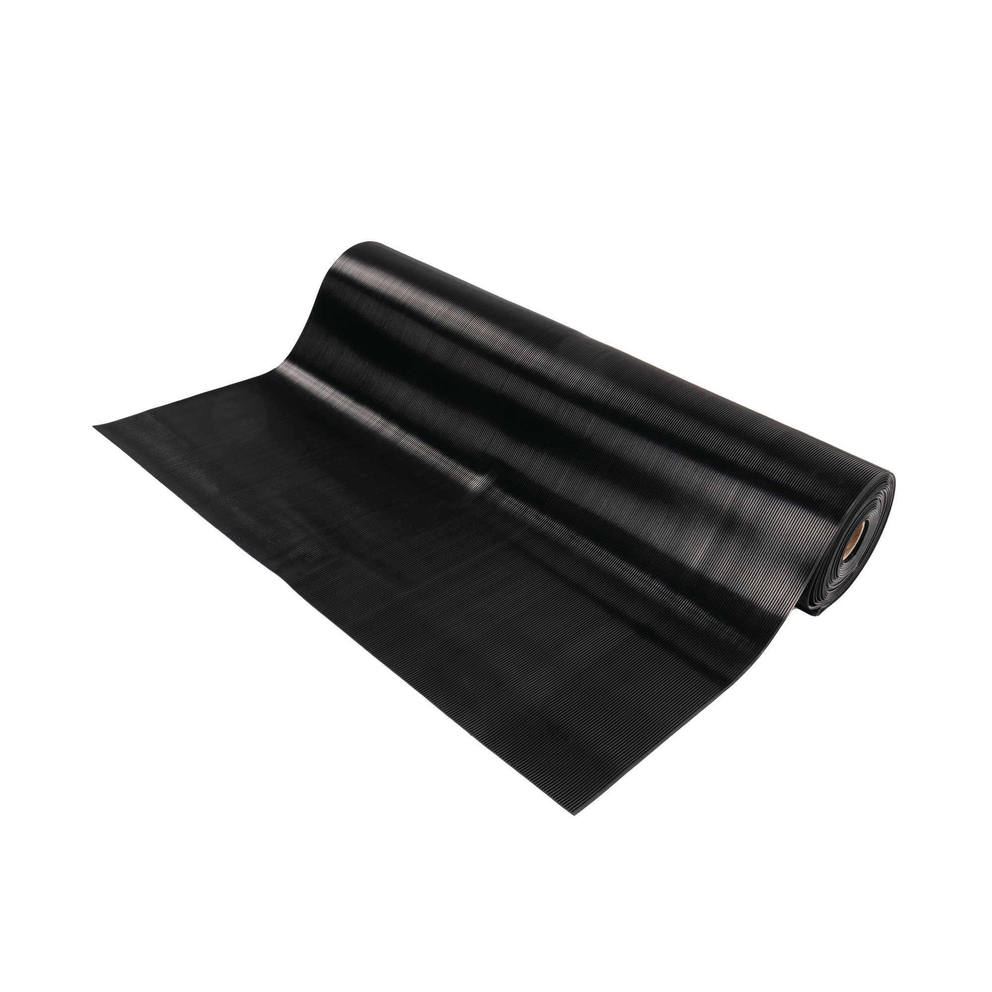 5 Star Ribbed Runner Mat 0.9m x 5m x 6mm Black FS712757