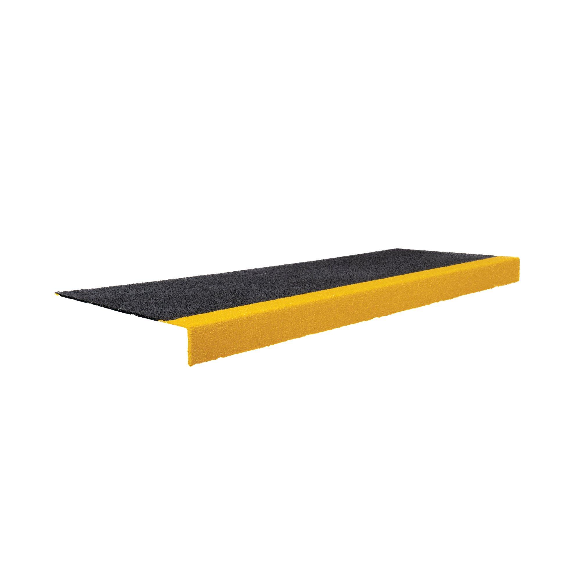 5 Star GRP Anti-Slip Stair Tread 1m x 345x55mm Black/Yellow FS712819