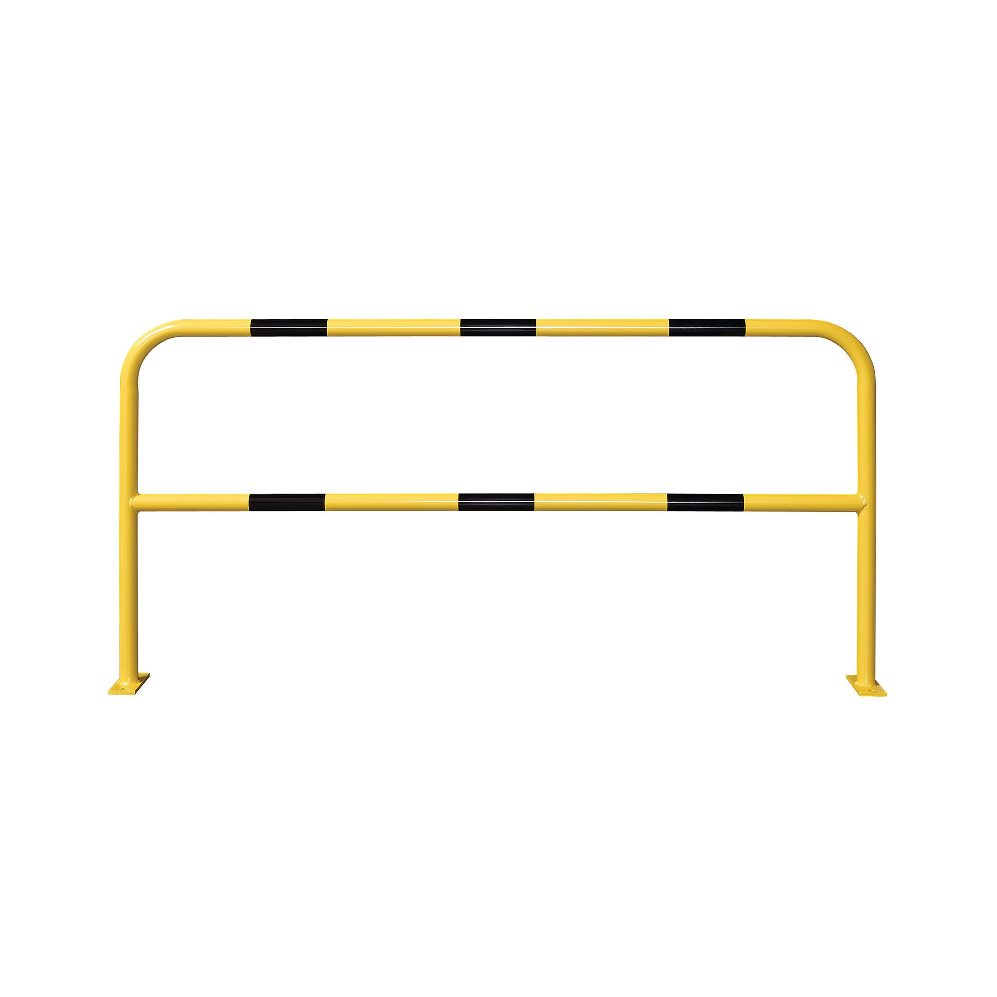 Traffic-Line Steel Hoop Guard for Indoor 1000x2000 Ylw/Blk FS790415