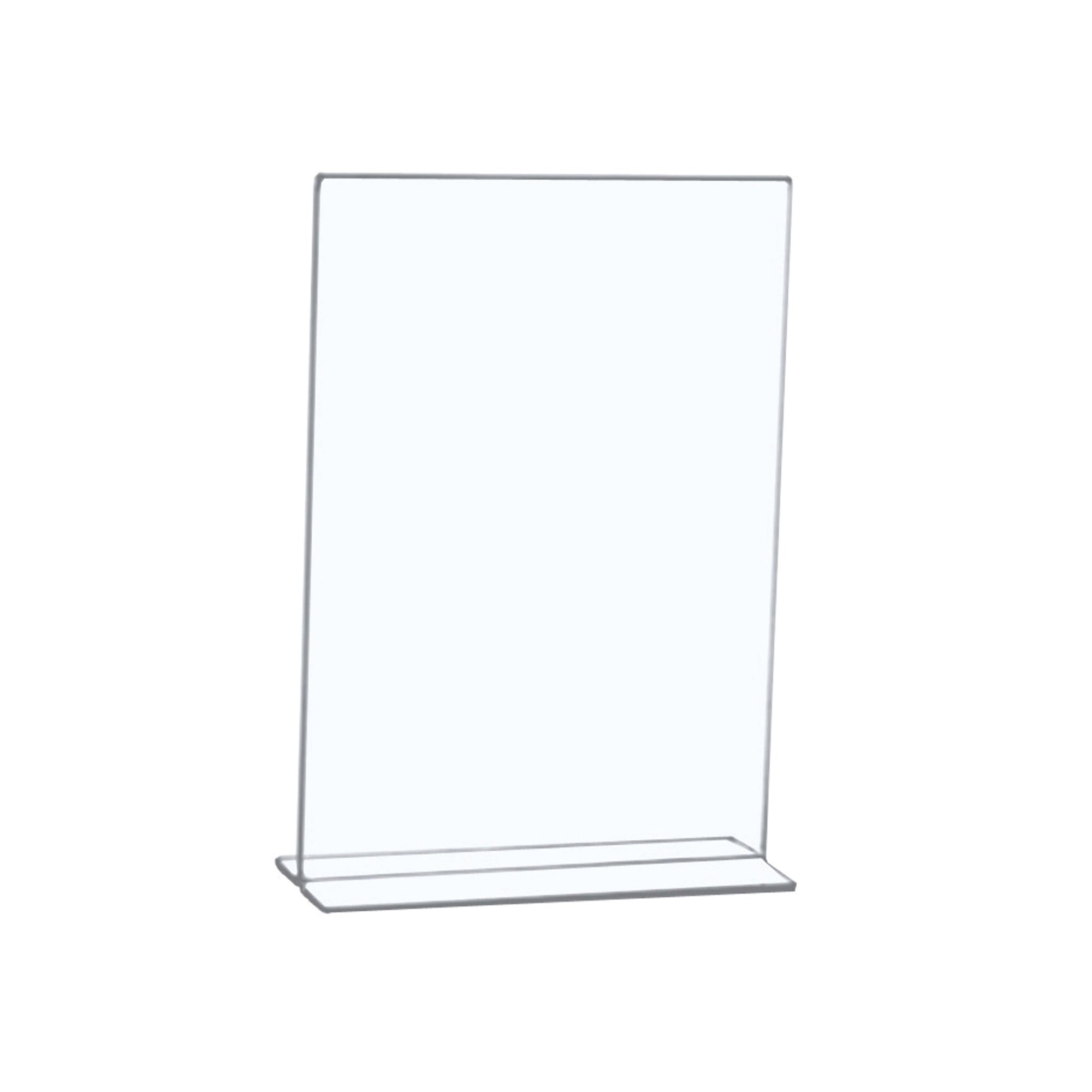 5 Star Sign Holder Portrait Stand Up A4 Clear 938543