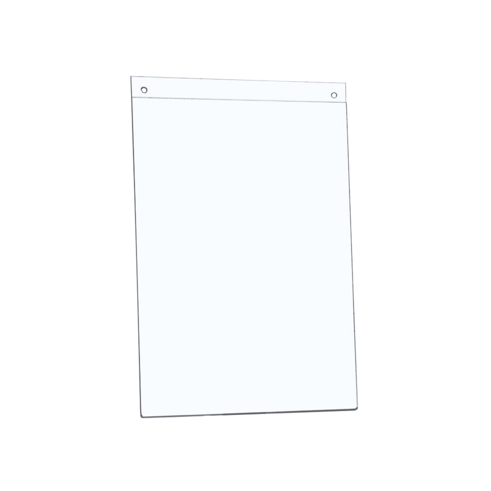 5 Star Sign Holder Wall Display Portrait A4 Clear 938551
