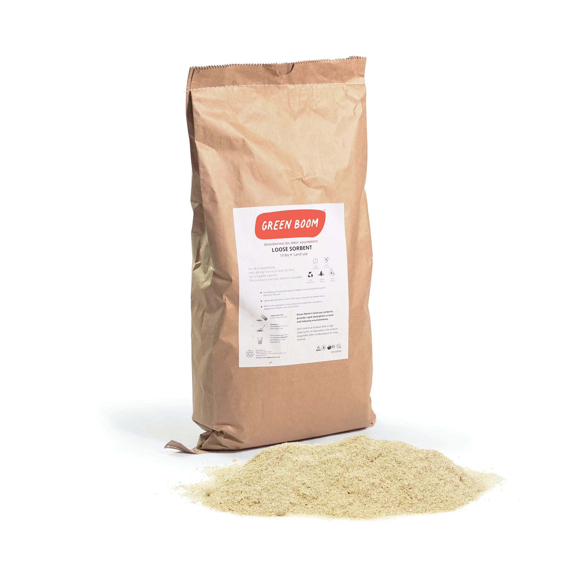 Green Boom Oil Only Loose Sorbent 4.5kg L0010S