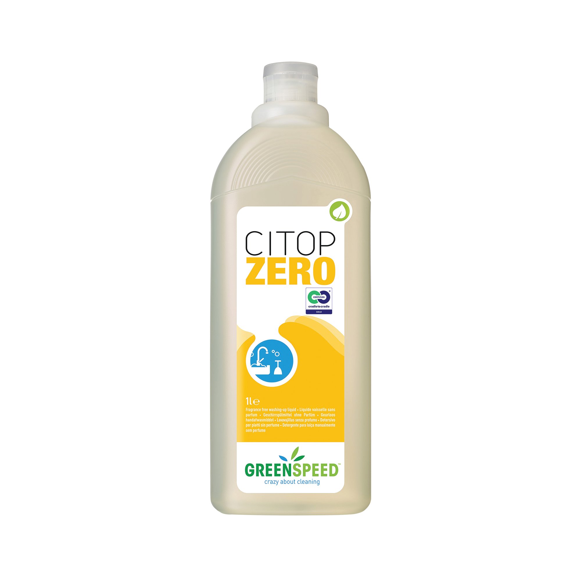 Greenspeed Citop Zero Washing-Up Liquid 1 Litre 4003333EACH