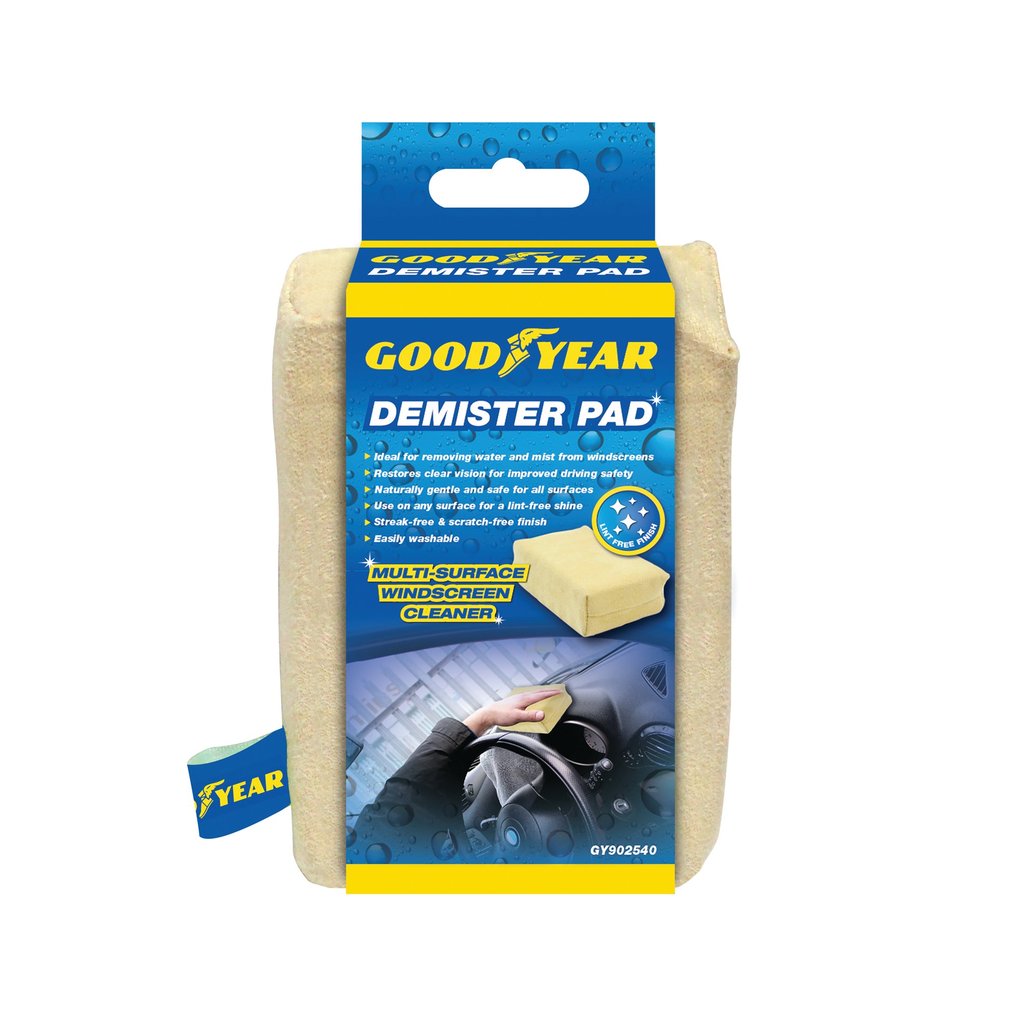 Goodyear Windscreen Demister Microfibre Pad 902540
