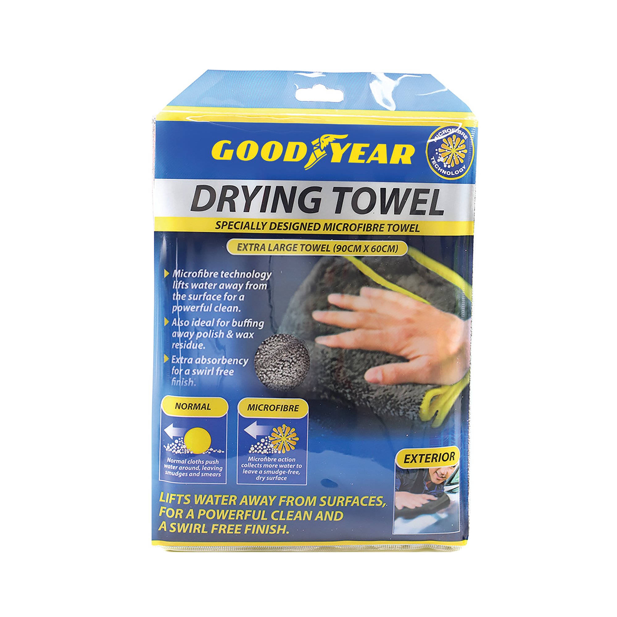 Goodyear Luxury Microfibre Drying Towel Extra Large 900301