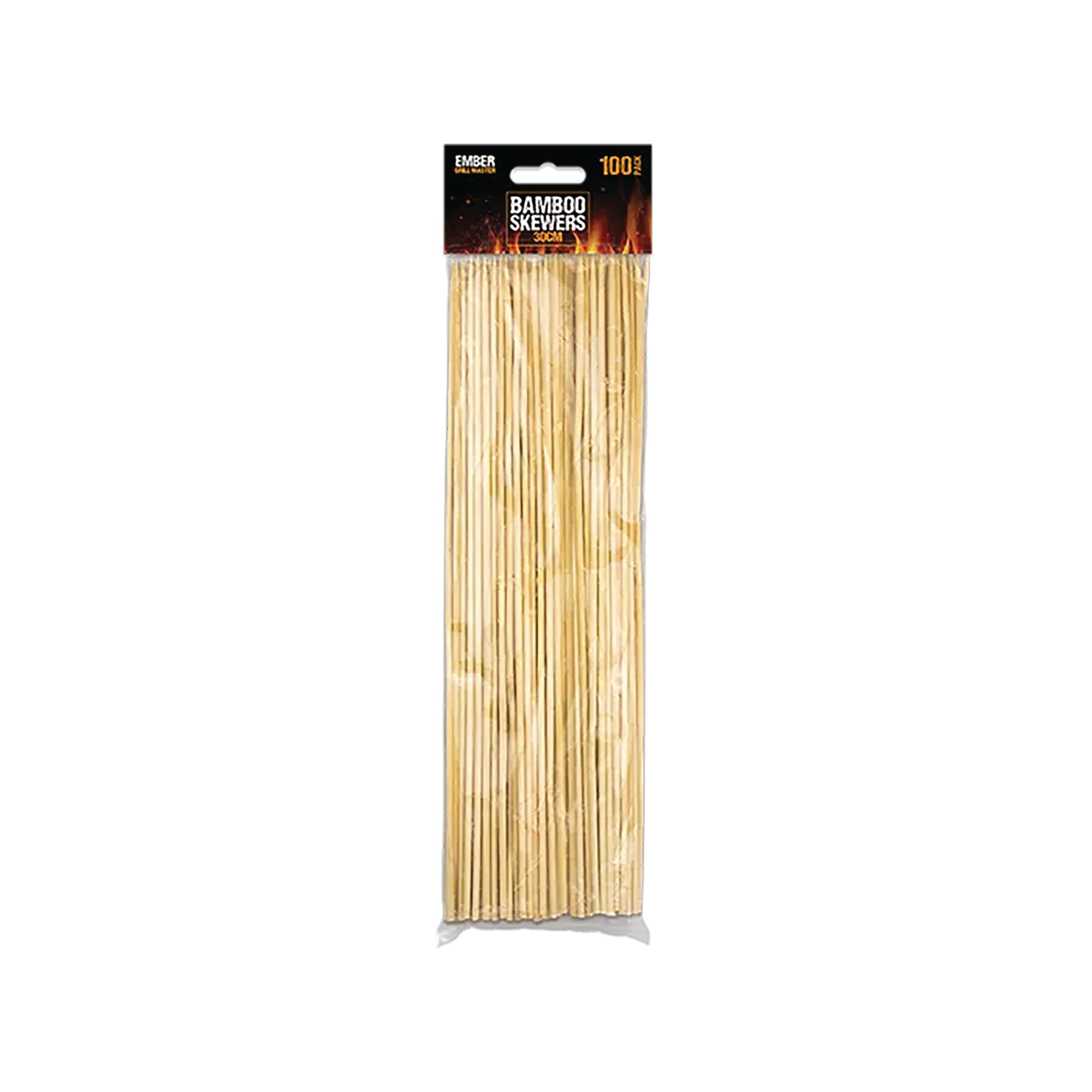 Bamboo Skewers 300mm Pack of 100 SUM5262S