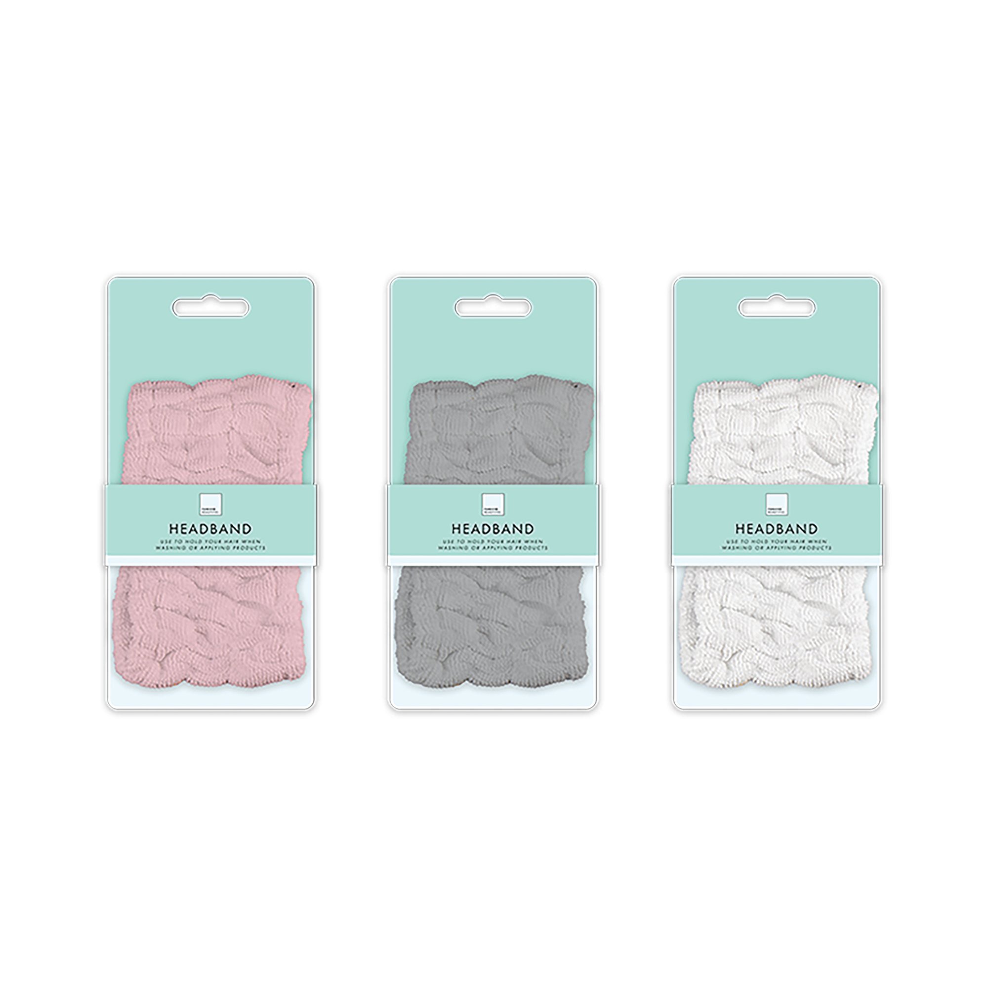 Forever Beautiful Towel Headband Assorted Pack of 24 PER7907