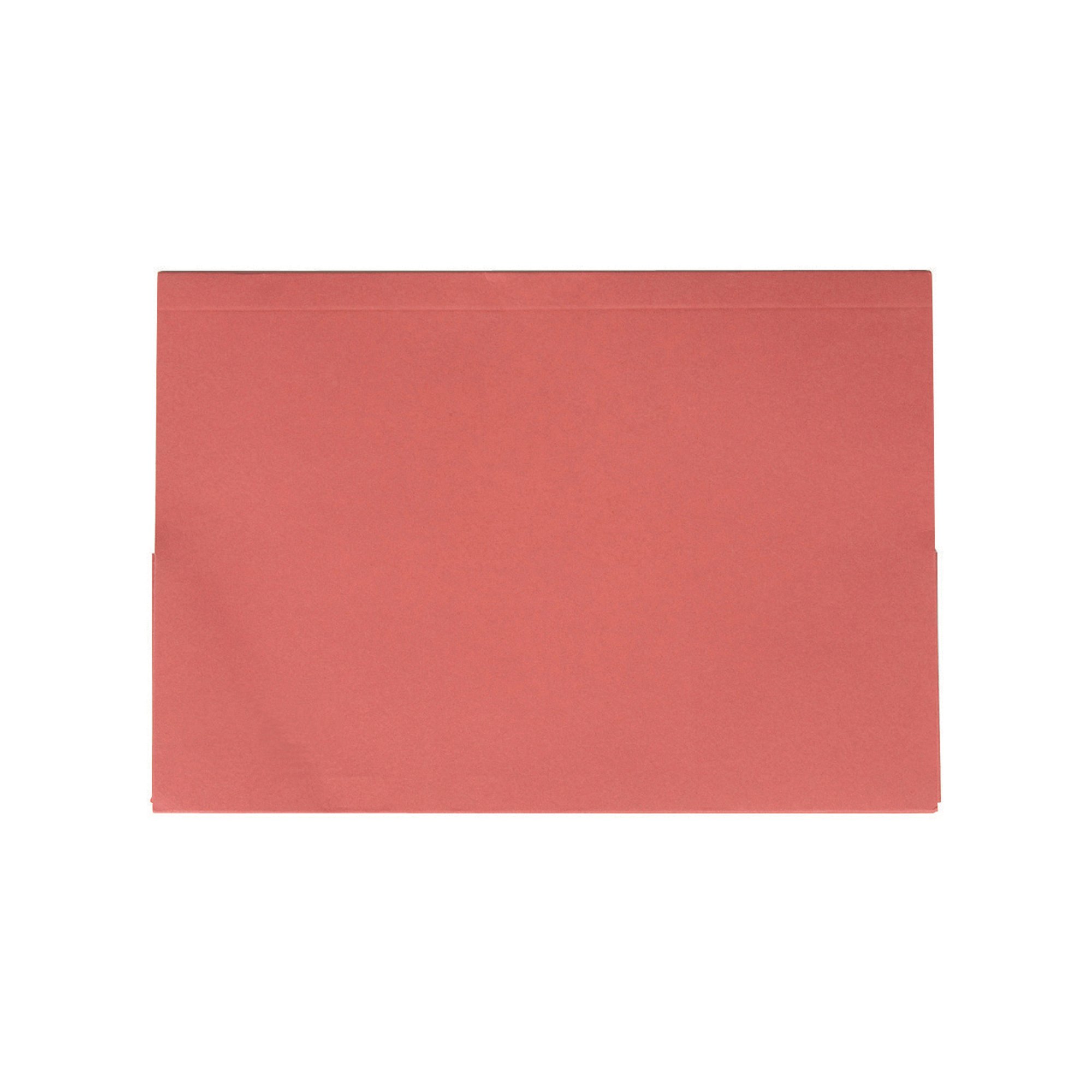 Exacompta Guildhall Legal Double Pocket Wallet Foolscap Red (Pack of 25) 214-RED