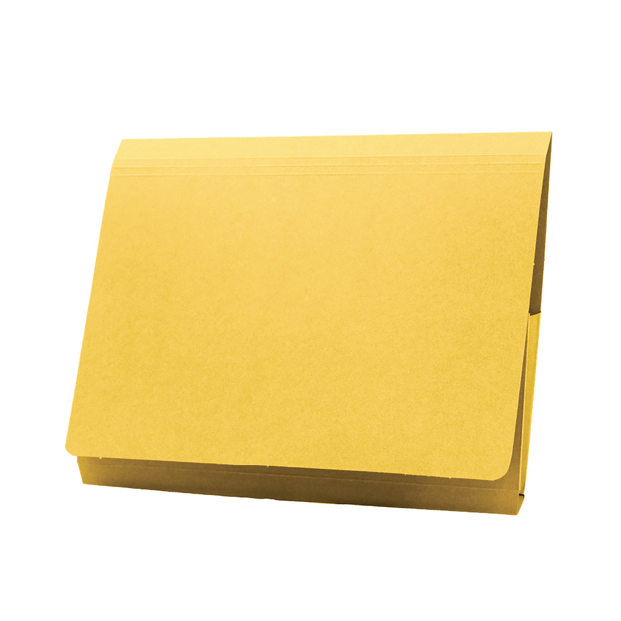 Exacompta Guildhall Brief Size Pocket Wallet 14x10in Yellow (Pack of 50) PW3-YLW