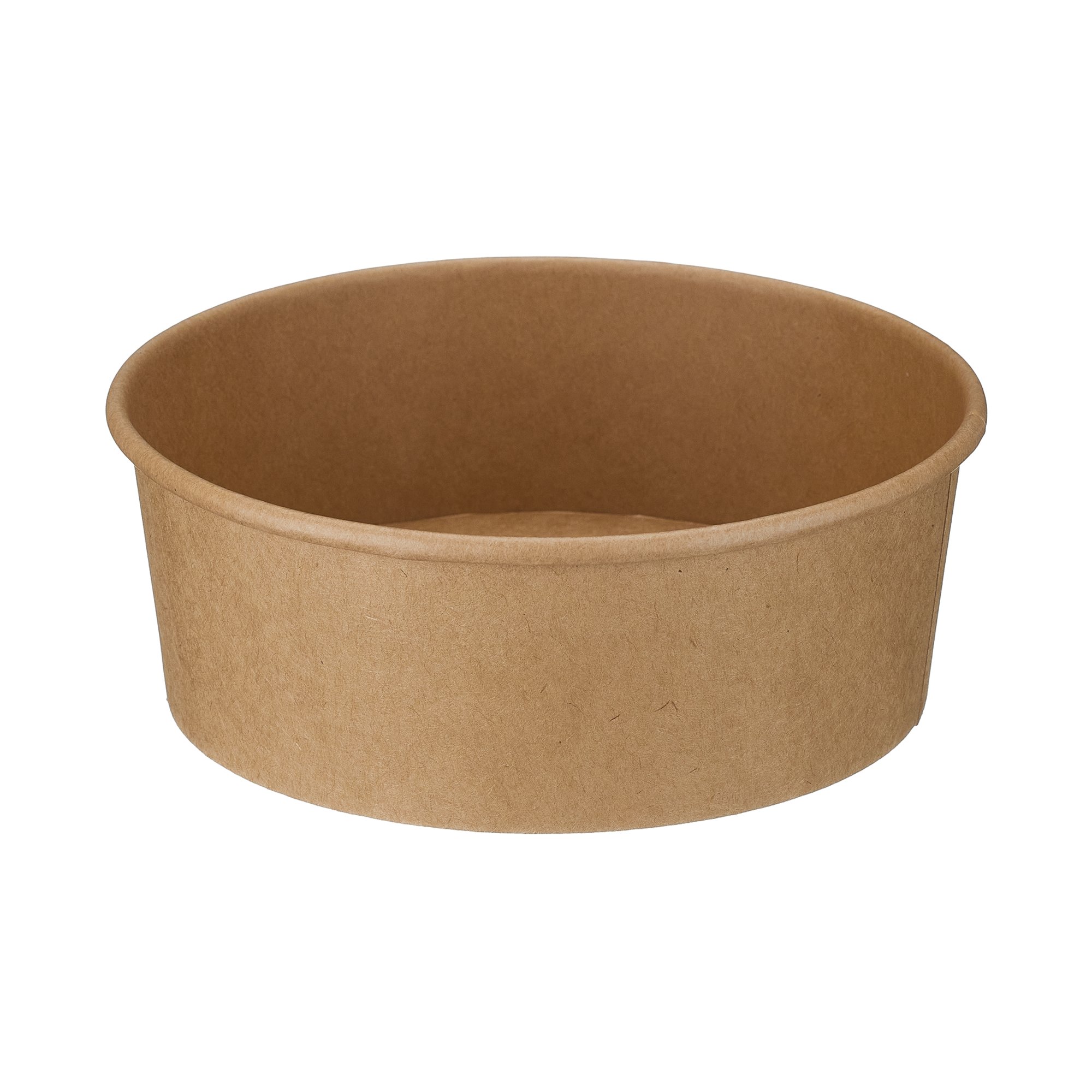 Go-Pak Round Kraft Bowl PE Lined 1300ml Kraft (Pack of 300) D48003