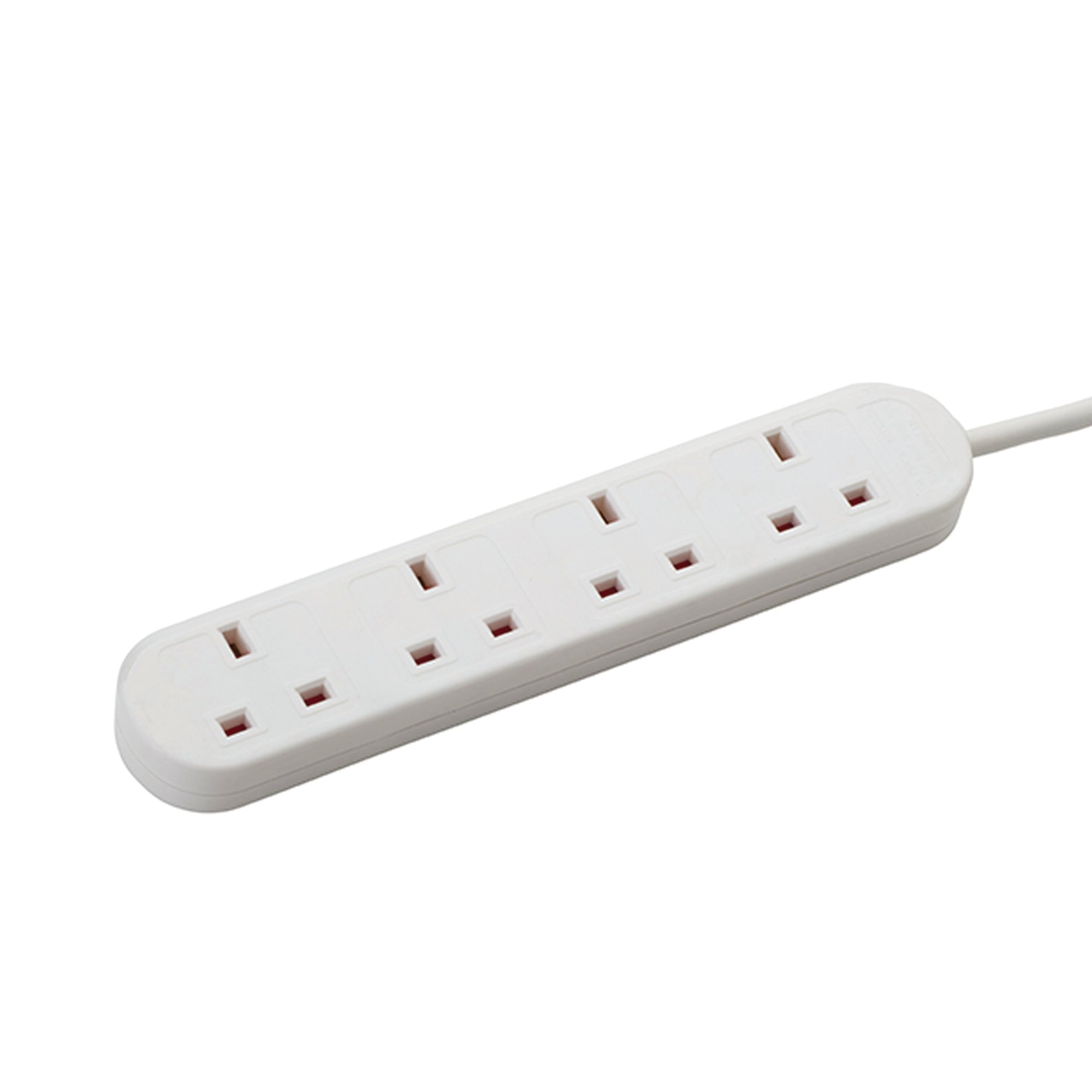 connektgear UK 4-Way Mains Power Extension Block 2m 27-4020