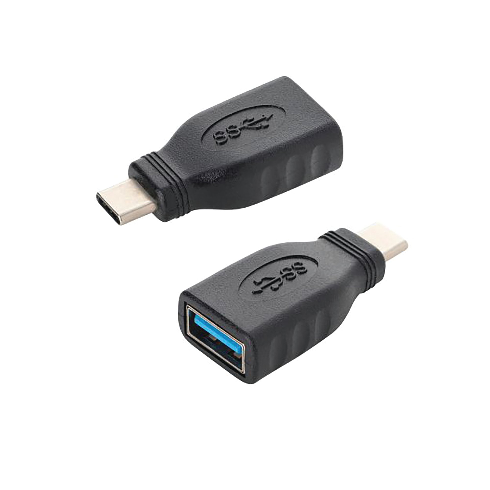 connektgear USB 3 Adapter Type C Male to A Female + OTG Black 26-0430