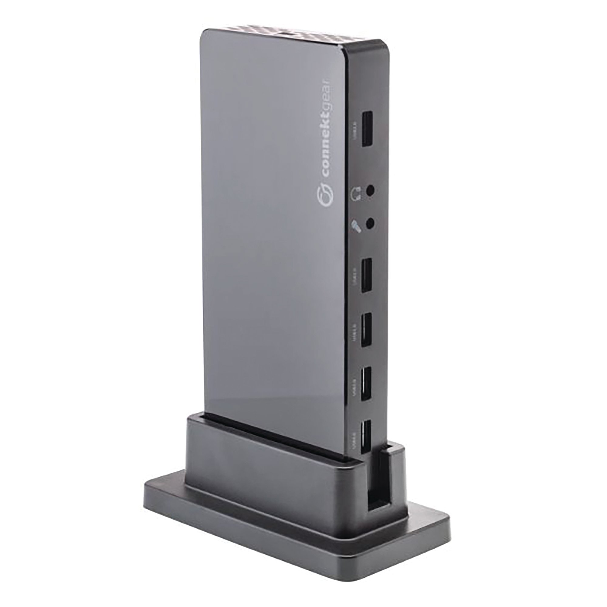 connektgear Desktop TypeC Dual Screen Docking Station 100W PD 25-0102