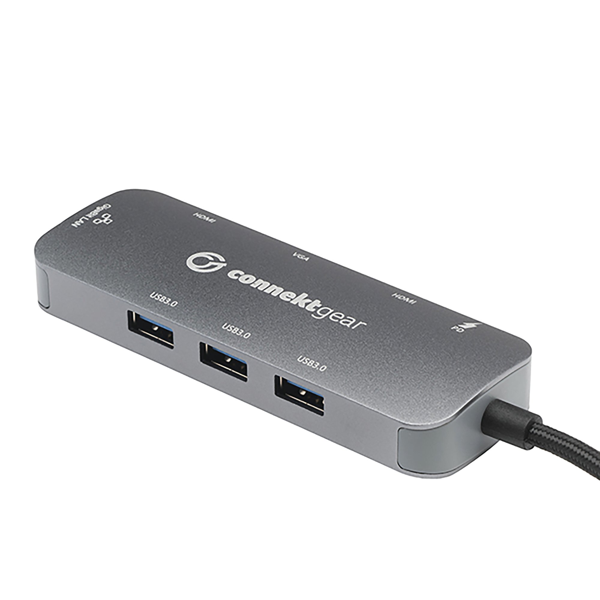 connektgear Type C Dual Screen Docking Station 3 100W 25-0101