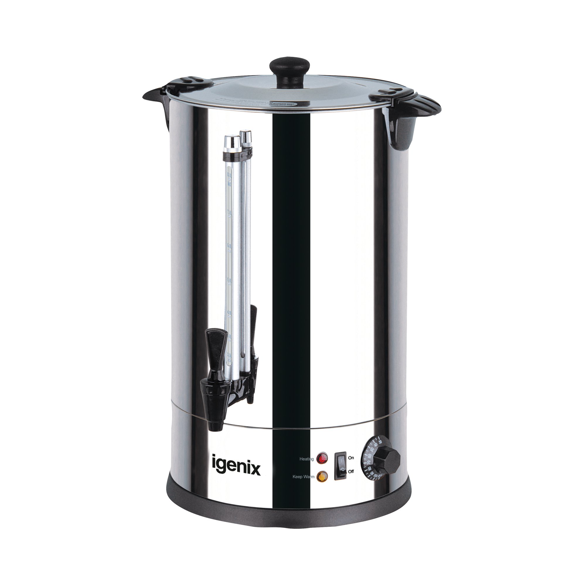 Igenix 30 Litre Catering Urn Stainless Steel UNWB26L/H IG4030