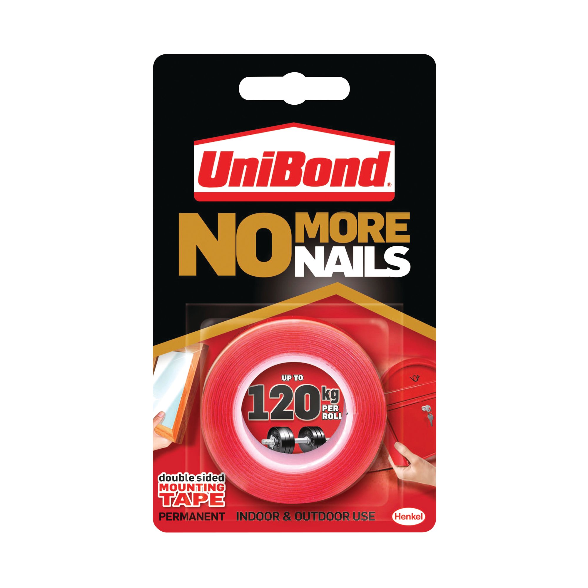 Unibond No More Nails Ultra Strong Roll Permanent 19mmx1.5m 781746