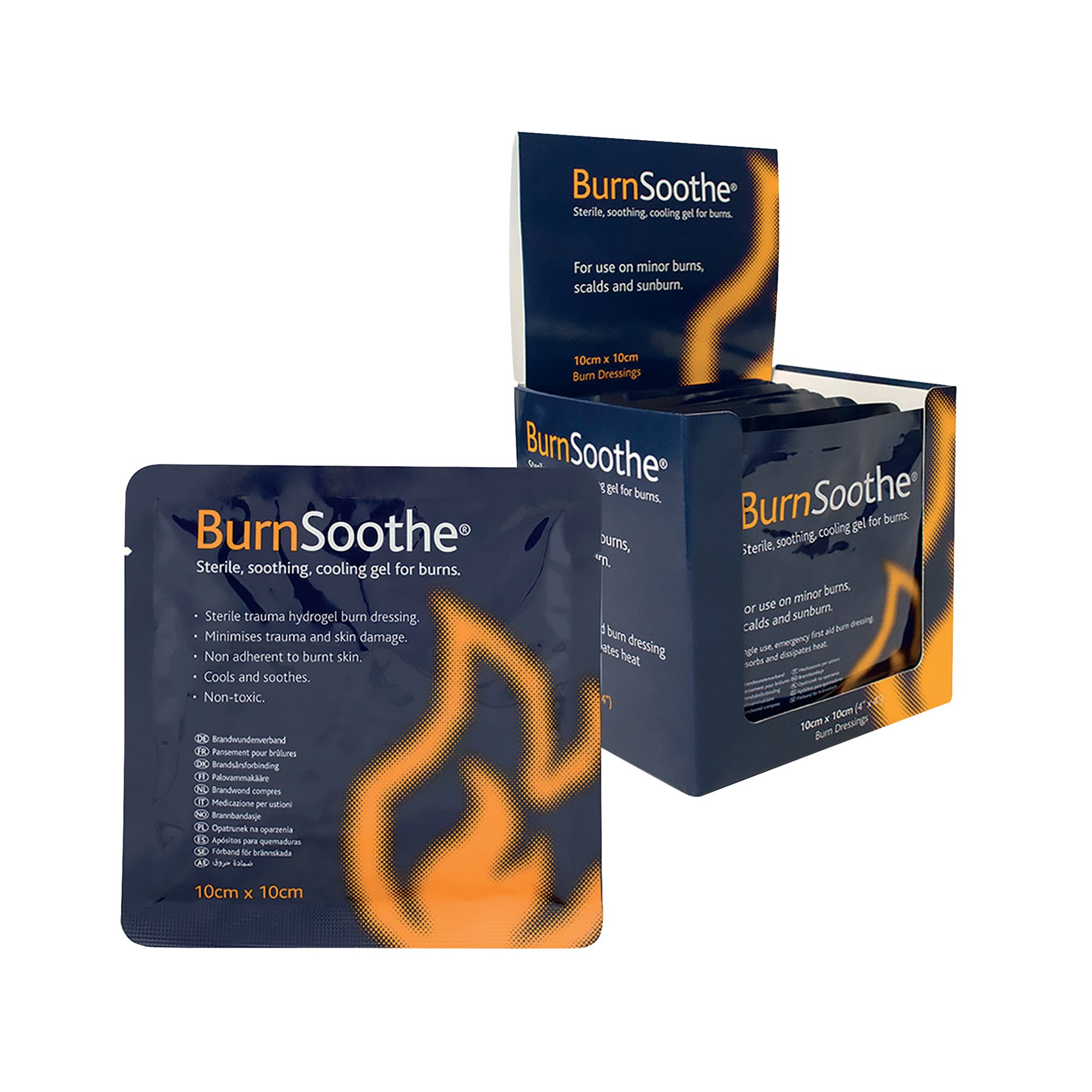 Reliance Medical BurnSoothe Burn Dressing 100x100mm Pack of 10 394