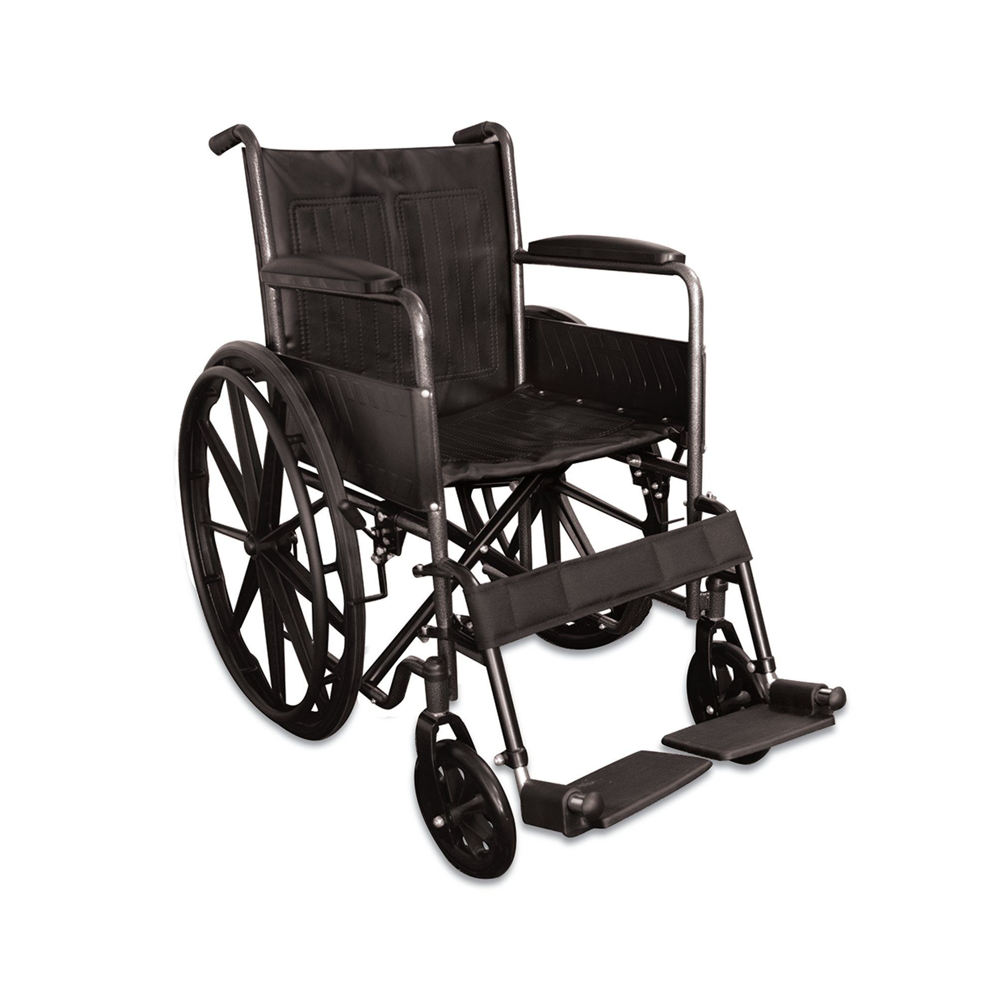 Code Red Lightweight Folding Wheelchair 24 Inch Rear Wheel 3047