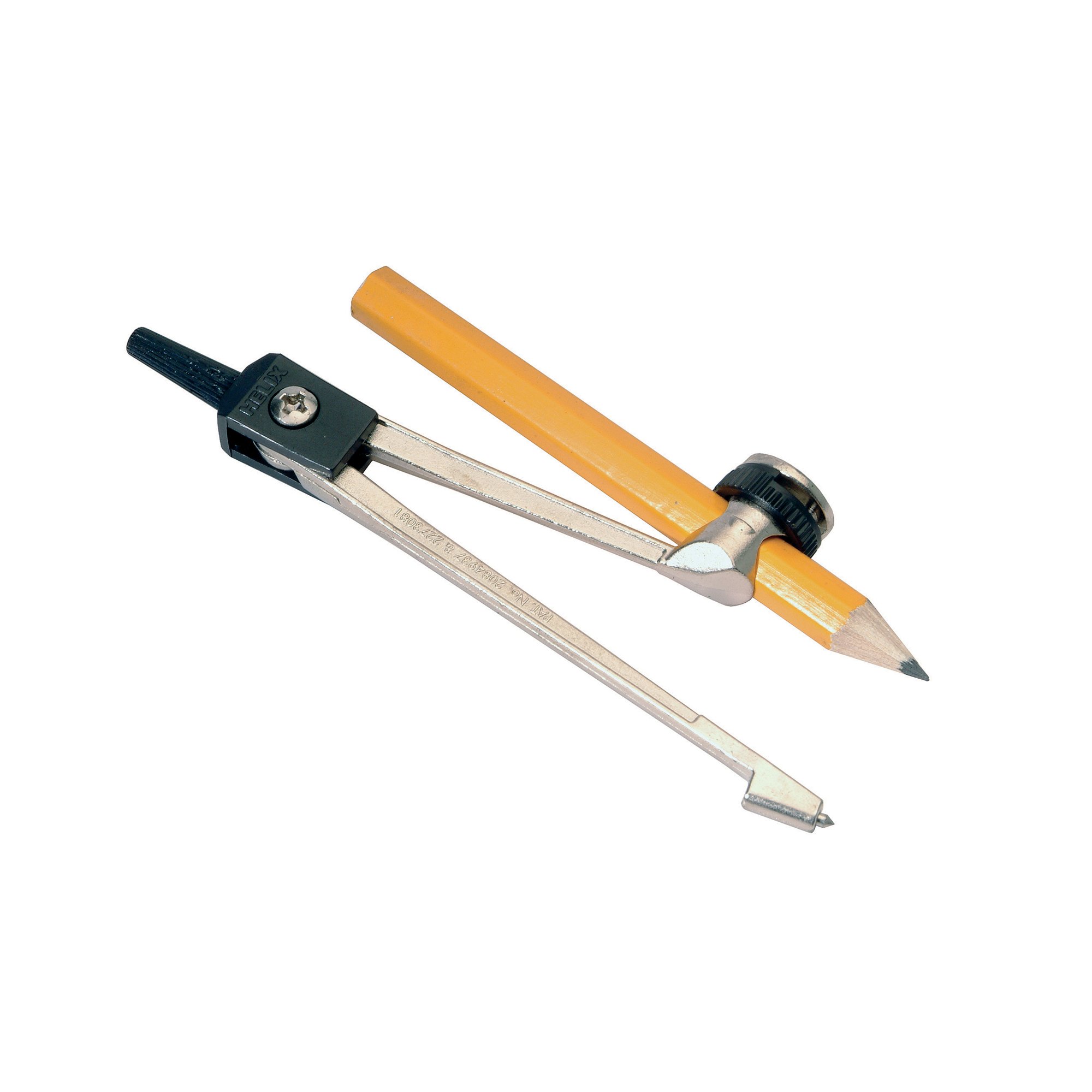 Helix Graduate Compass Pencil Blister (Pack of 10) X07057
