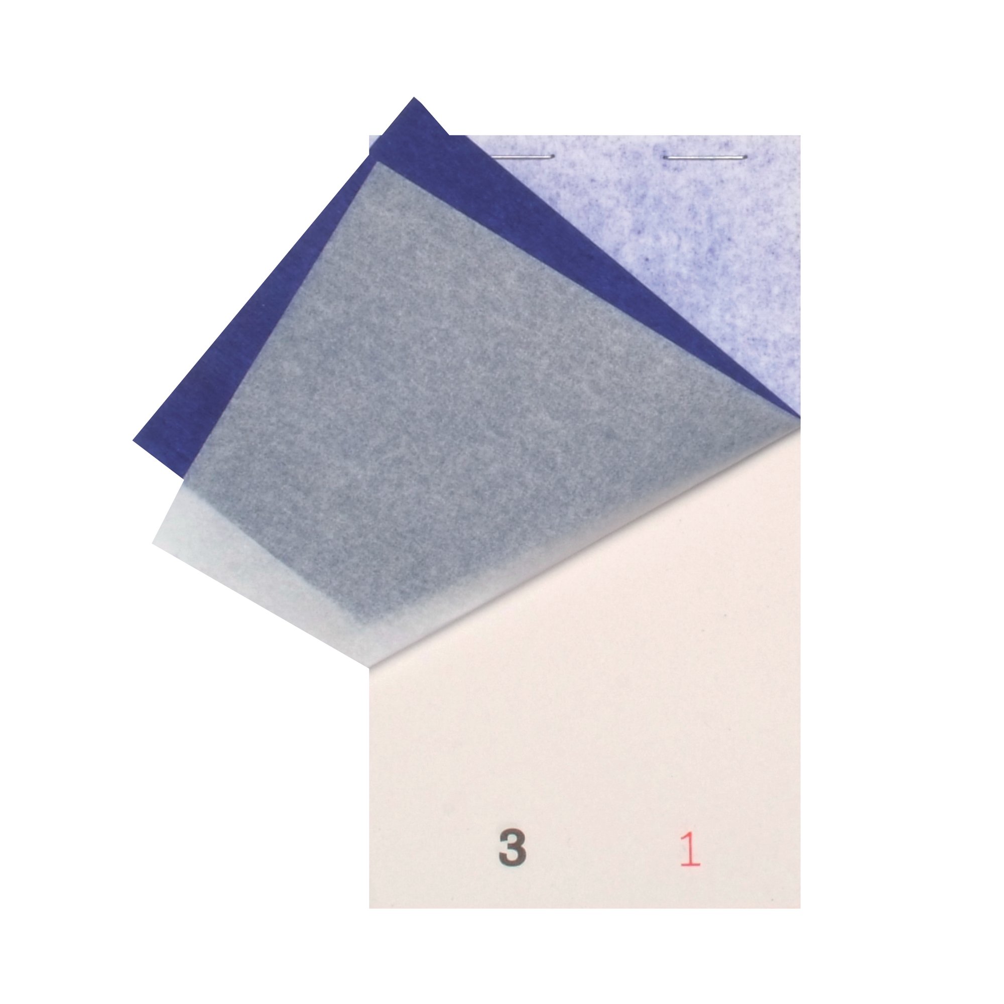 5 Star Prestige Small Duplicate Restaurant Pads White (Pack of 50) HY99034