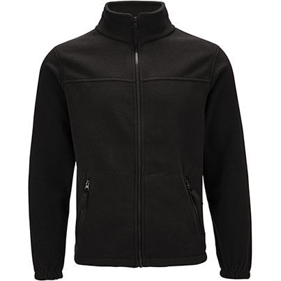 Arco Essentials Unisex Black Fleece Jacket M