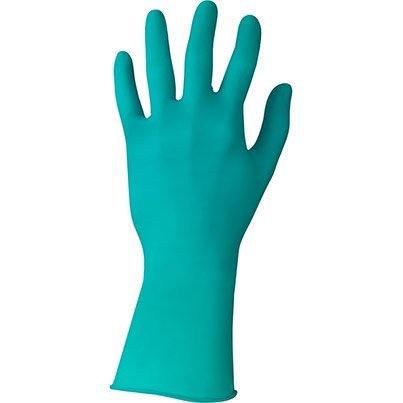 Ansell TNT 92-605 Green Long-Cuff Nitrile Disposable Gloves XL (Pack of 100)