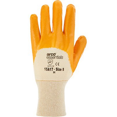 Arco Essentials Lightweight Nitrile-Coated Work Gloves 1 Pair 7