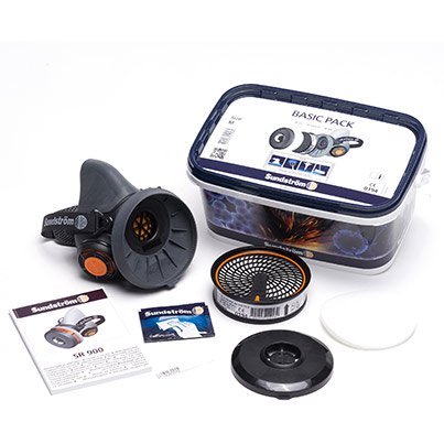Sundstrom SR 900 Half-Face Respirator Mask with P3 Filter Kit