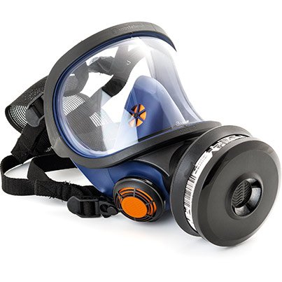 Sundstrom SR 200 PC Full-Face Respirator Mask with Polycarbonate Visor
