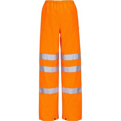 Arco Men's Orange Breathable Hi-Vis Overtrousers M