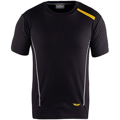 Trojan Men's Black T-Shirt M