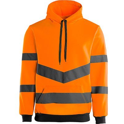 Arco Orange Hi-Vis Hoodie M