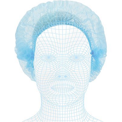 Arco Essentials Blue Disposable Mob Caps (Pack of 2000)