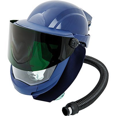 Sundstrom SR 588-2/SR 580 Green Shade-5 Respirator Face Shield