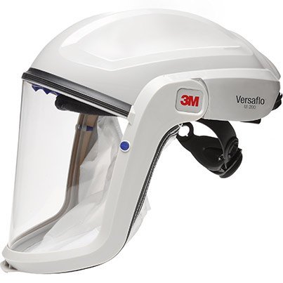 3M Versaflo M-207 Respirator Face Shield with Flame-Resistant Face Seal