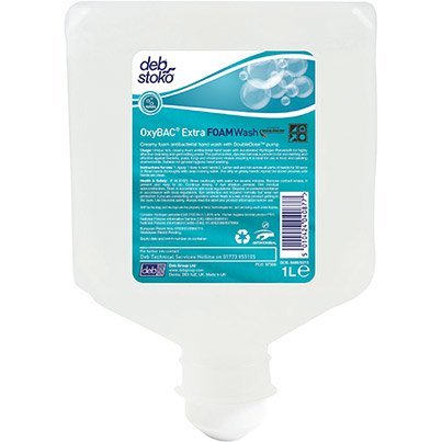 Deb Stoko OxyBAC ExtraFOAM Antimicrobial Handwash 1L