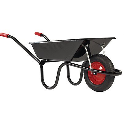Haemmerlin Camden Classic Black 85L Pneumatic Wheelbarrow