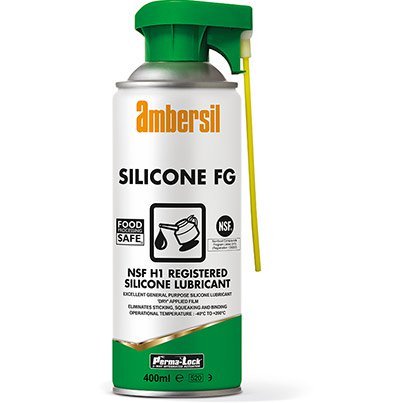 Ambersil Silicone FG Food-Safe Lubricant 400ml