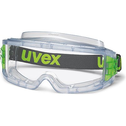 Uvex Ultravision Indirect-Vent Polycarbonate Clear-Lens Safety Goggles