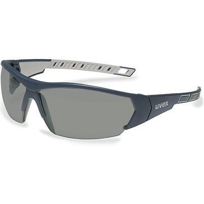 Uvex i-Works Grey-Lens Safety Glasses