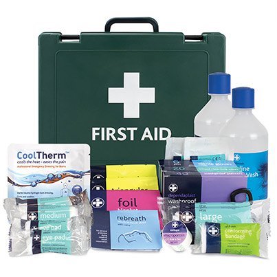 Reliance Medical Small British-Standard First Aid Kit with Eyewash