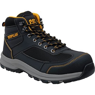 Caterpillar Inc Elmore Grey S1P Safety Hiker Boots 12