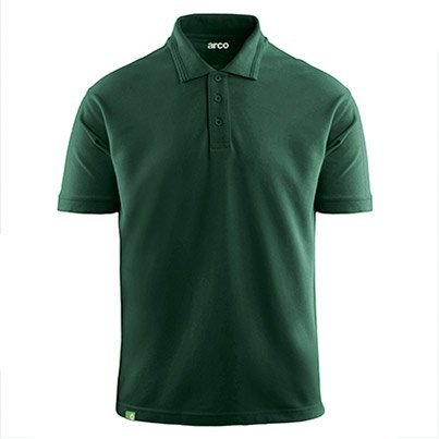 Arco Responsible Men's Bottle Green Polo Shirt S