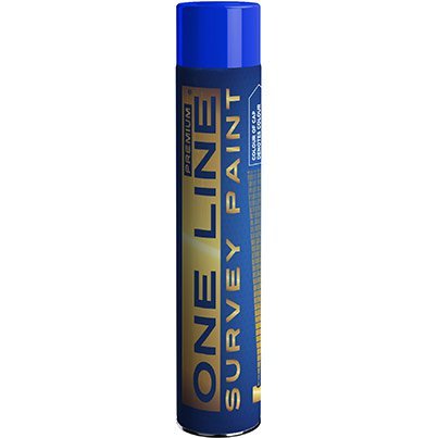 One Line Premium Blue Survey Marker Paint 750ml