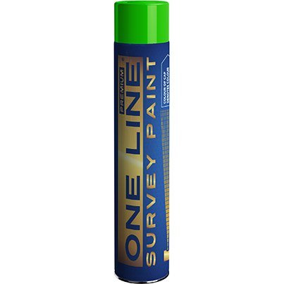 One Line Premium Green Survey Marker Paint 750ml