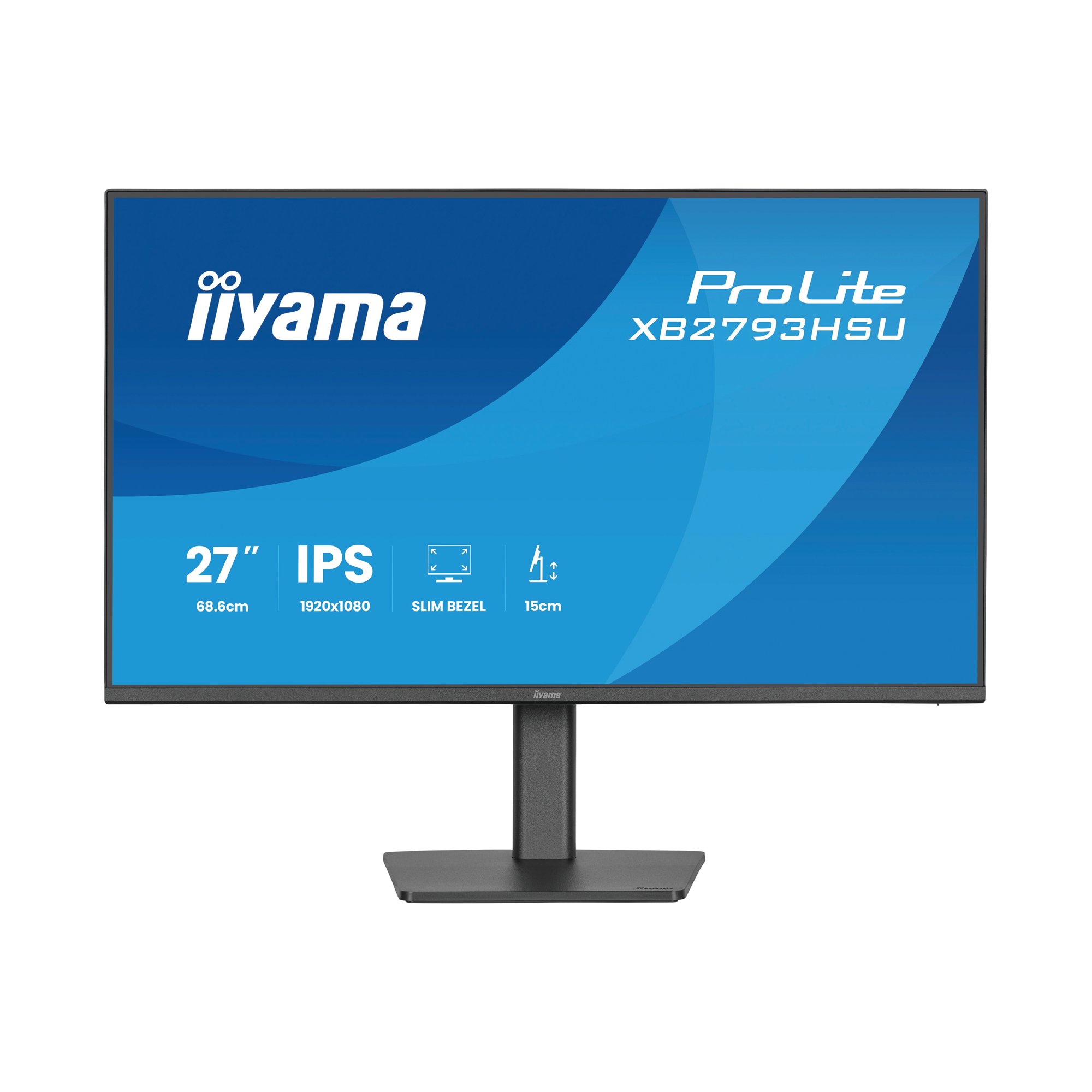 iiyama ProLite 27 Inch Monitor IPS Full HD XB2793HSU-B1