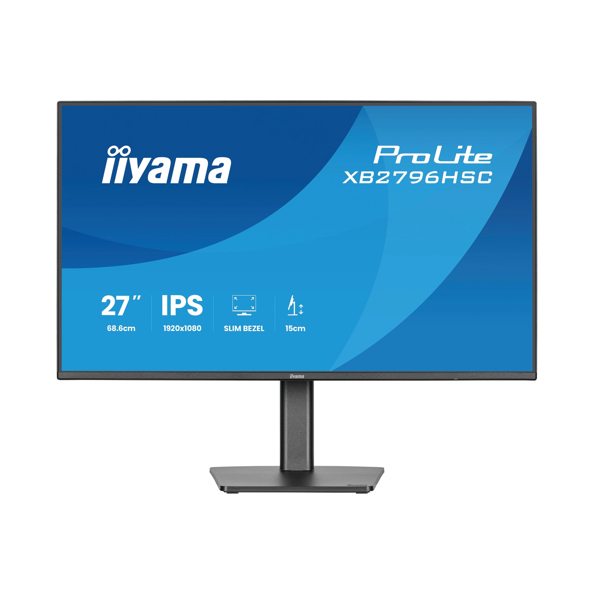 iiyama ProLite 27 Inch Monitor IPS Full HD XB2796HSC-B1