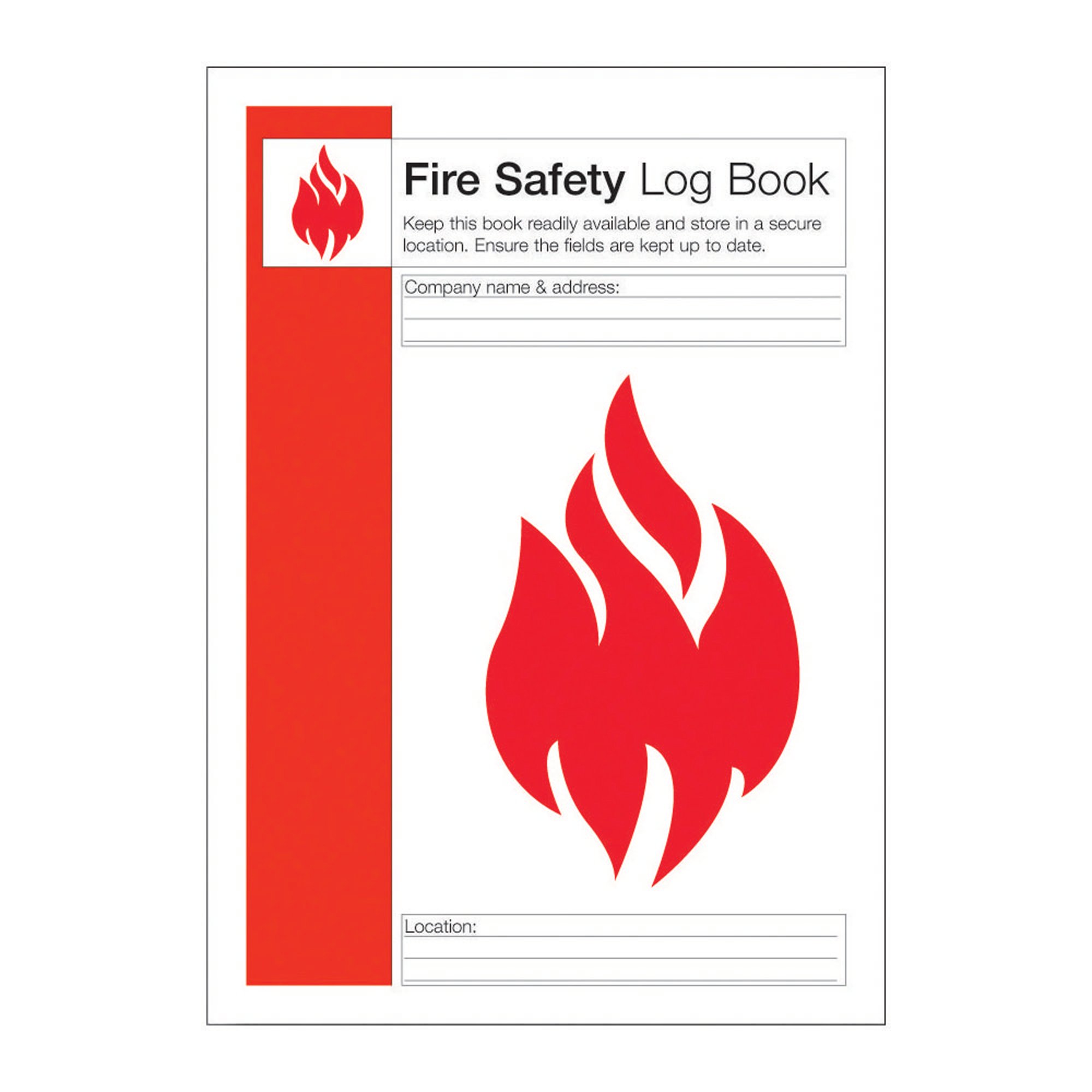 Fire Safety Log Record Book IVGSFLB