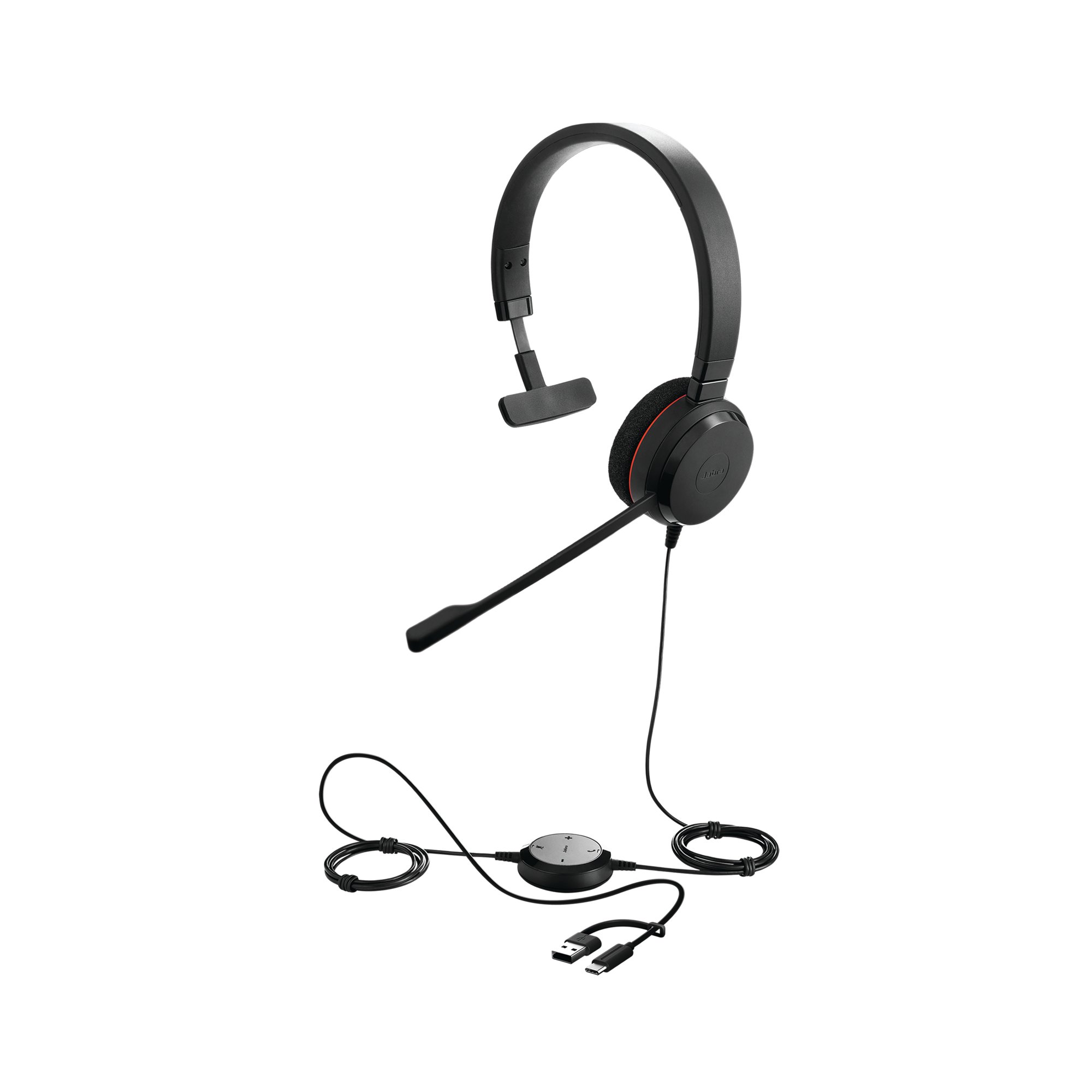 Jabra Evolve 20 USB C/AUC Mono Headset 4993-829-269